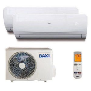 Aire acondicionado Multisplit 2x1  Inverter Baxi LSGT40-2M + LSGNW25 + LSGNW25