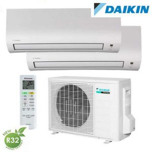 Aire acondicionado Multisplit 2x1  Inverter Daikin SERIE COMFORA 2MXM40A9 + FTXP20N + FTXP35N