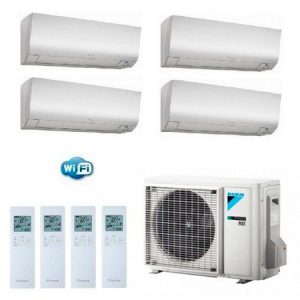 Aire acondicionado Multisplit 4x1  Inverter DAIKIN Serie Perfera 4MXM68A9 + 2 unidades FTXM25A + 2 unidades  FTXM35A WIFI