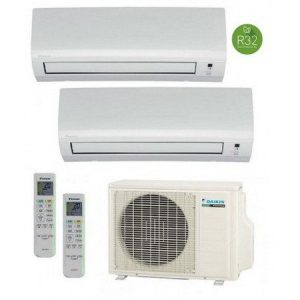 Aire acondicionado Multisplit 2x1  Inverter Daikin Serie Perfera 2MXM40A9 + FTXM20A + FTXM35A